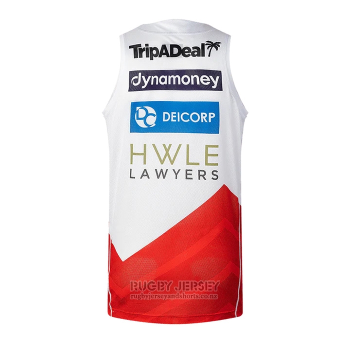 Tank Top St. George Illawarra Dragons Rugby 2026 Training White